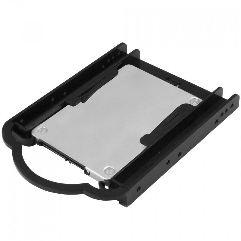 StarTech.com Support de Montage pour HDD/SDD 2.5" pour Baie de Lecteur 3.5" - Installation sans Outil - Support d'Adapta