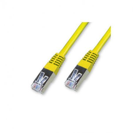Câble/Cordon réseau RJ45 Catégorie 6 FTP (F/UTP) Droit 25cm (Jaune)