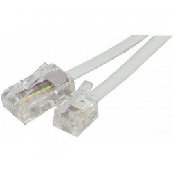 CUC Exertis Connect 911748 telephone cable 15 m White